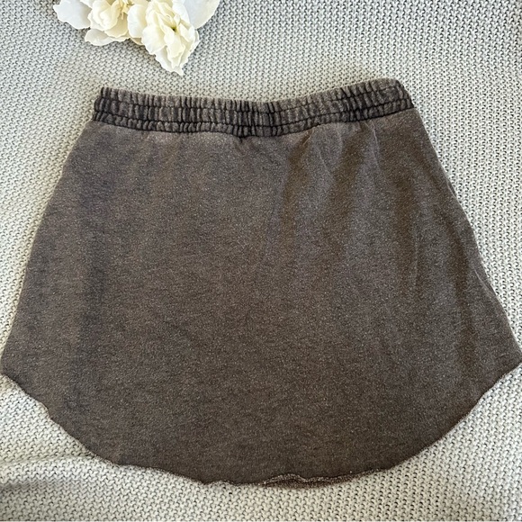 3/$20 Grey sweat mini skirt size small - Picture 5 of 7